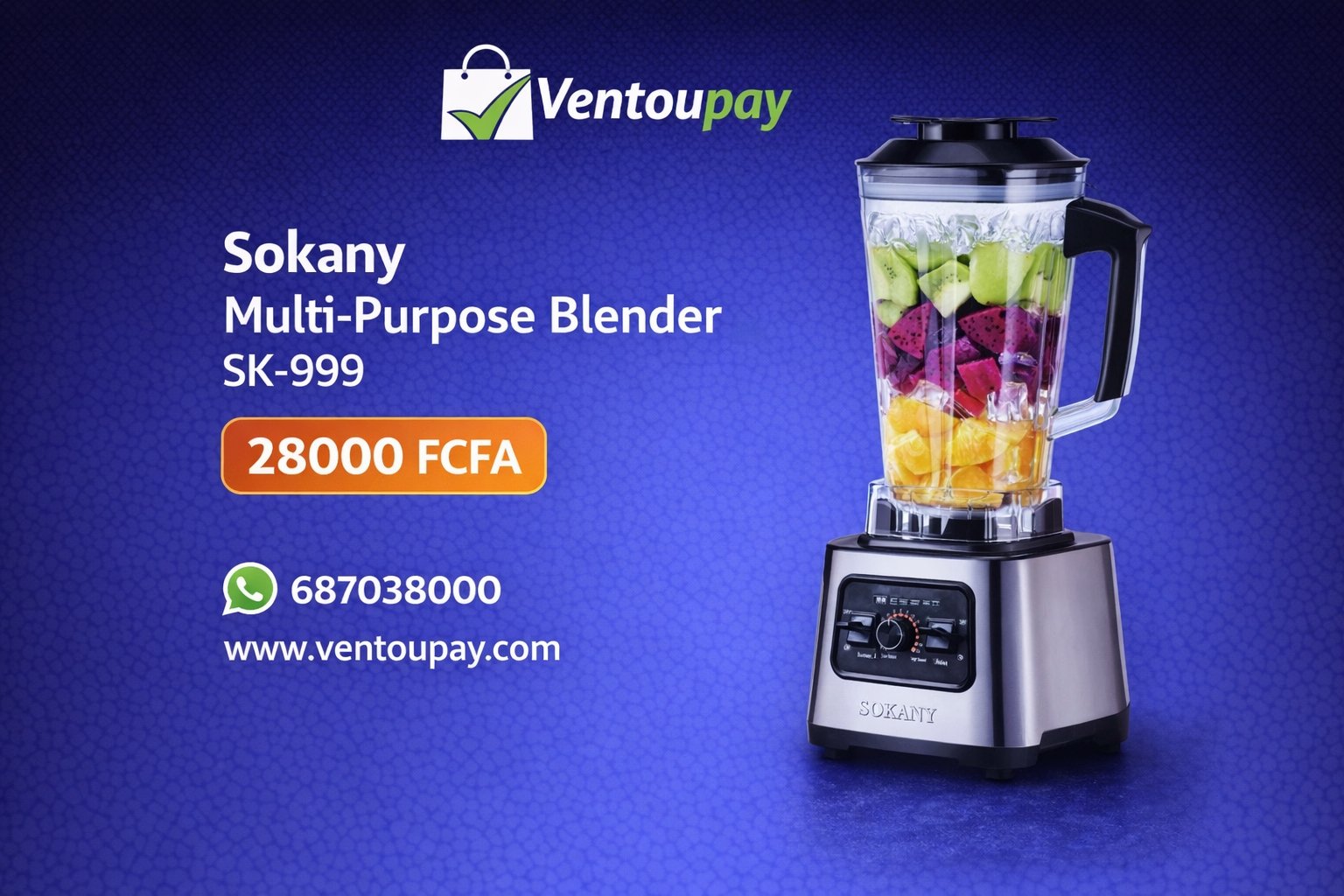 Mixer Blender sokany