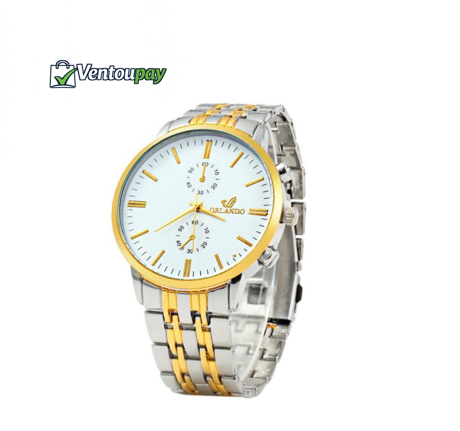 Montre Orlando_cadran_or