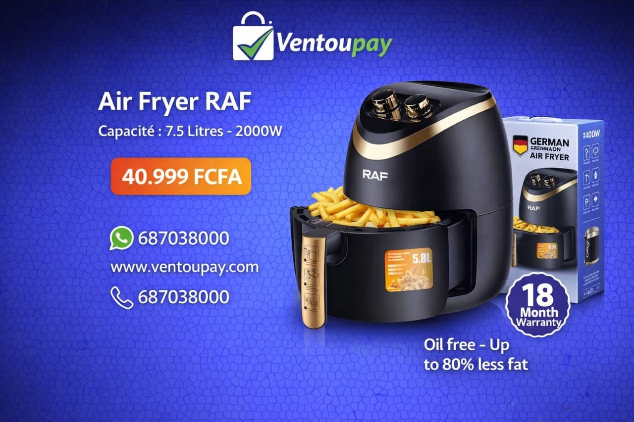 Air Fryer  RAF 5.8L - vue 3